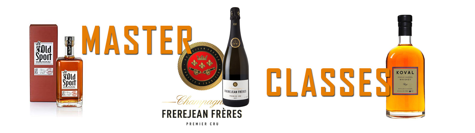 Masterclass Wine, Beer and Spirits Banner