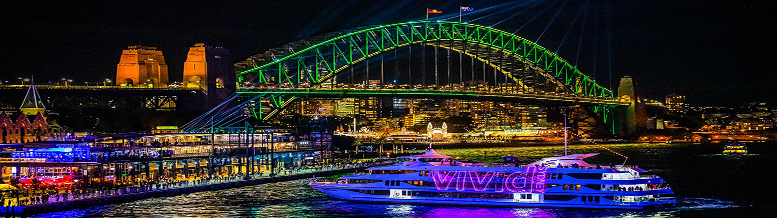 Experience 2023 Vivid Cruises Sydney Banner