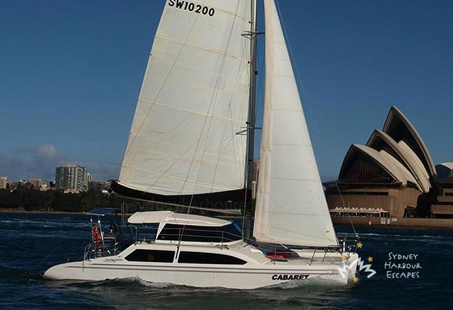 CABARET 34' Seawind 1000XL Sailing Catamaran Private Charter