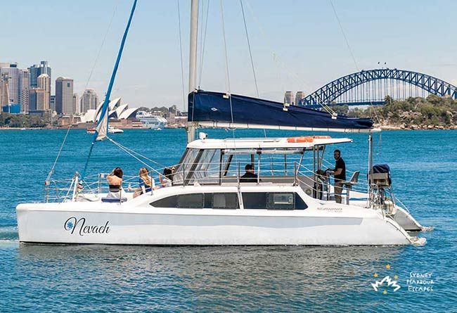 NEVAEH 34' Seawind 1050 Resort Catamaran Australia Day Charter