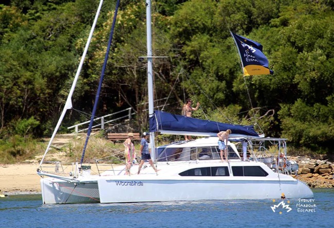 WOORABINDA 34' Seawind Sailing Catamaran Australia Day Charter