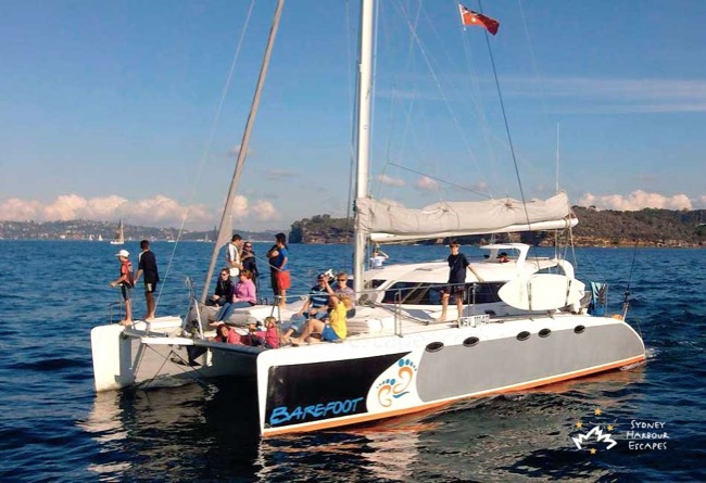 BAREFOOT 40' Luxury Sailing Catamaran Transfer Charter
