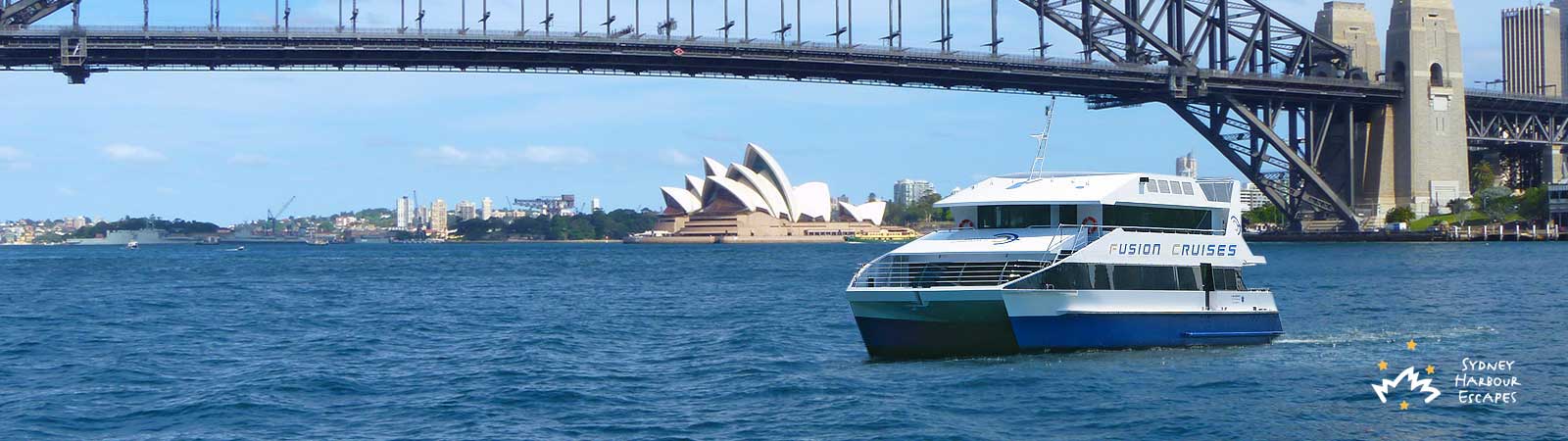 Fusion boat and the Opera House