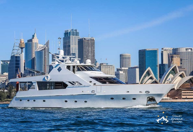 GALAXY I Galaxy I Boat Hire - Boat Accommodation - Sydney Harbour Escapes