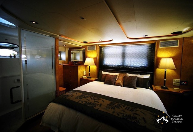 Galaxy boat accommodation charter 