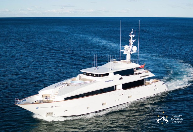 MASTEKA 2 Masteka 2 Boat Hire - Luxury Superyacht Charter - Sydney Harbour