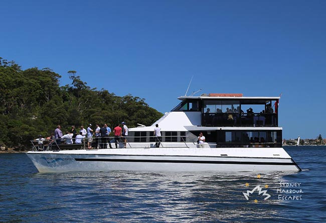 MORPHEUS 66' Multilevel Luxury Catamaran Wedding Cruise