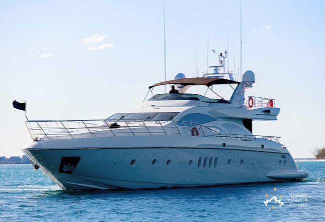SEVEN STAR Seven Star Boat Hire - Luxury Superyacht - Sydney Harbour Escapes