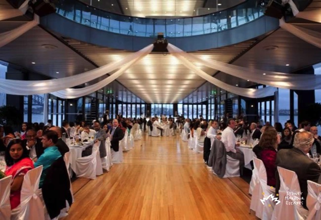 Starship Sydney wedding interior guests 