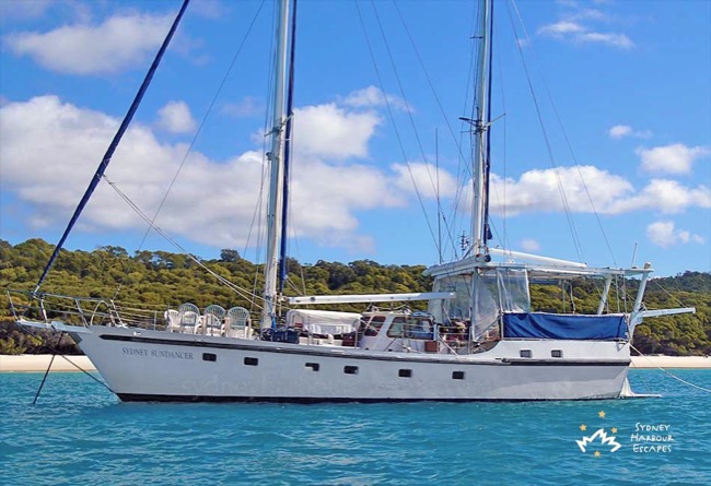 SYDNEY SUNDANCER 60' Sailing Ketch Luxury Private Charter