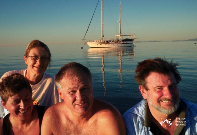 Sydney Sundancer Family in Whitsundays 