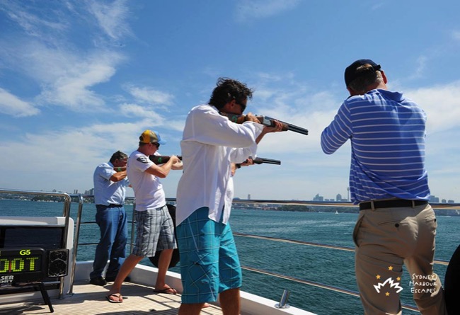 Laser Clay Pigeon Shooting