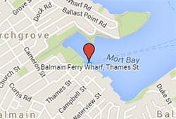 Thames Street Ferry Wharf, Balmain