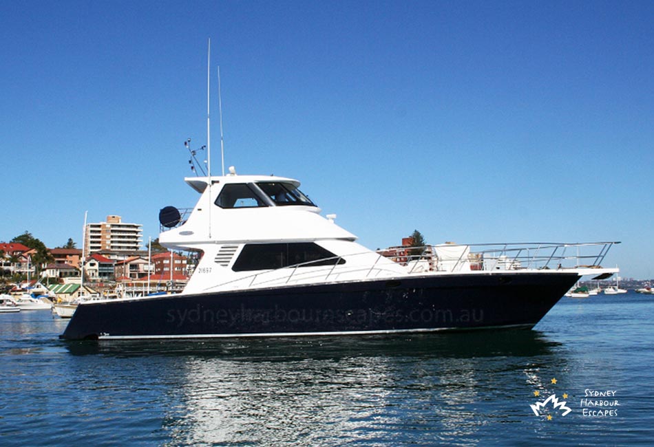 State of the Art Boat - Wedding Charter Boat - Sydney Harbour