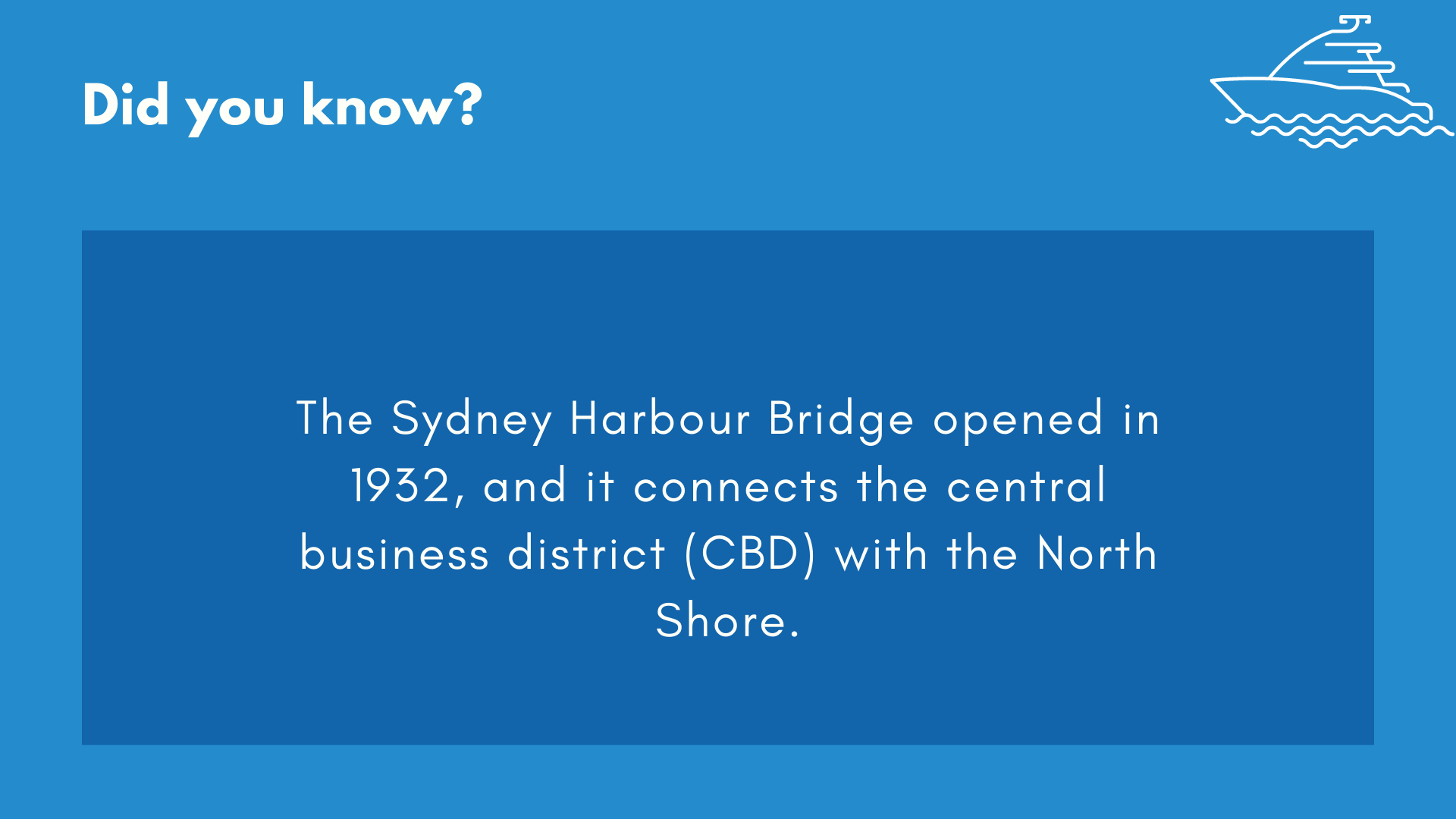 planning a sydney harbour corporate even