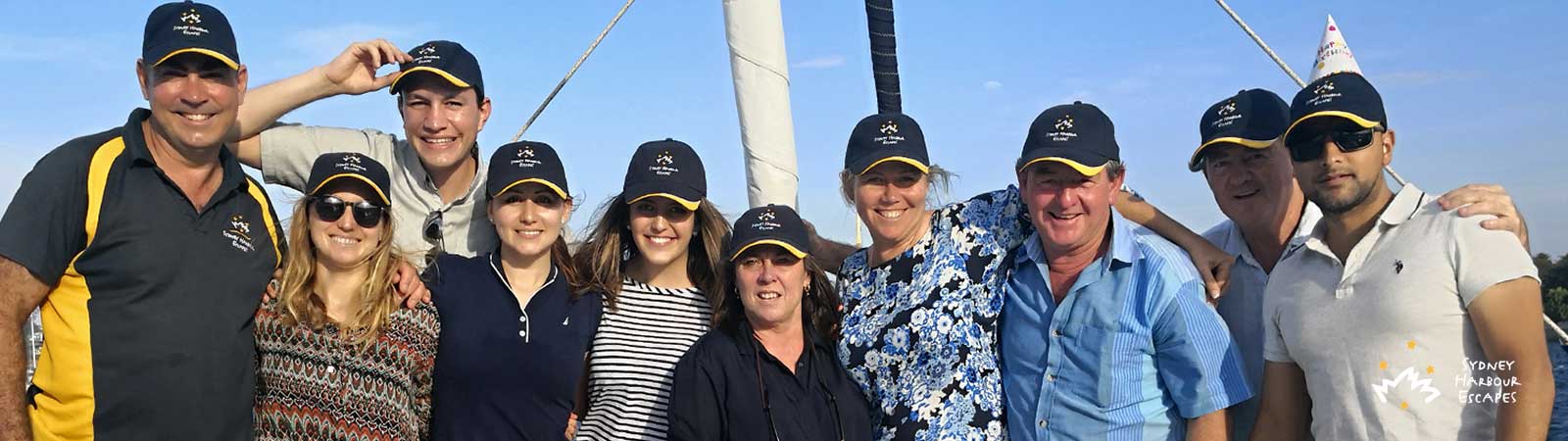 Meet the Sydney Harbour Escapes Team photo