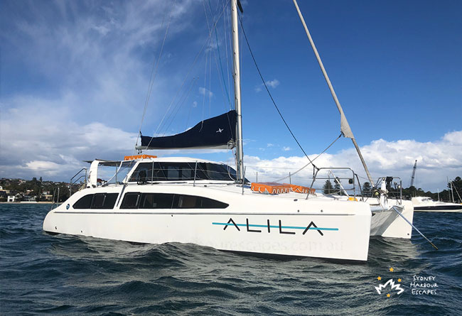 ALILA 38' Seawind Sailing Catamaran Private Charter
