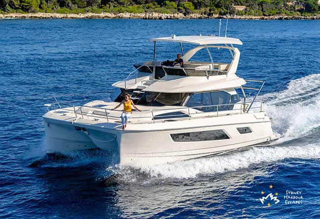 ALLURE 44' Power Catamaran Private Charter