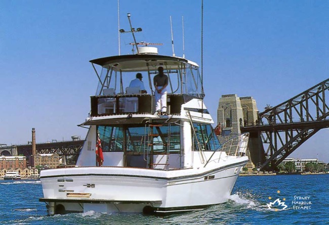 AMBER 44' Riviera Flybridge Australia Day Charter