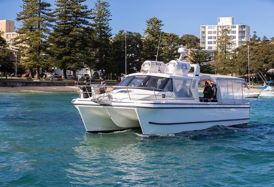CHEEKY MONKEY 12M Power Catamaran Private Charter