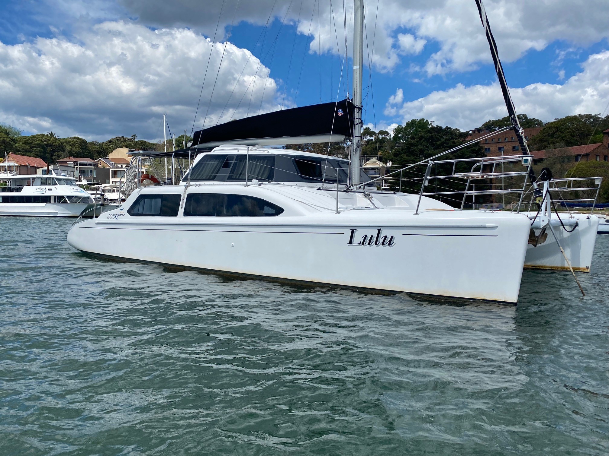 LULU  34' Sailing Catamaran NYE Boat Hire