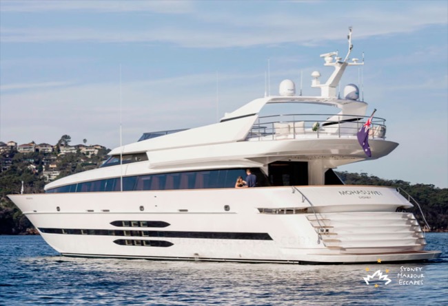 MOHASUWEI  Mohasuwei Boat Hire - Private Party Boat Charter - Sydney Harbour