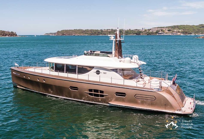 NISI 82' Luxury Motor Yacht Corporate Charter