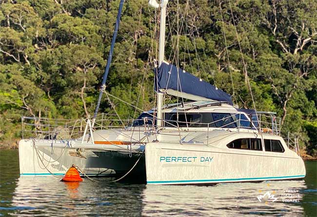 PERFECT DAY 34' Sailing Catamaran Overnight Charter