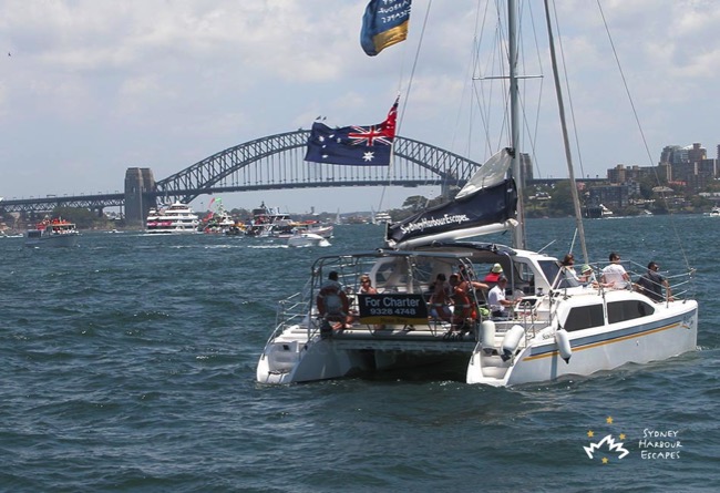 Seawind near Harbour Bridge 