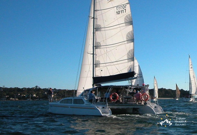 Seawind Stern Sailing 