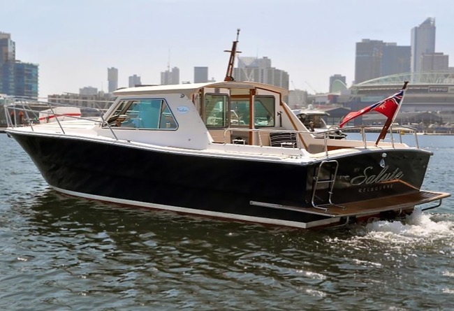 Mv SALUTE 32' Motor Vessel Private Charter