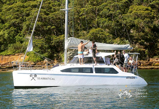 SEABBATICAL 34' Sailing Catamaran Private Cruise