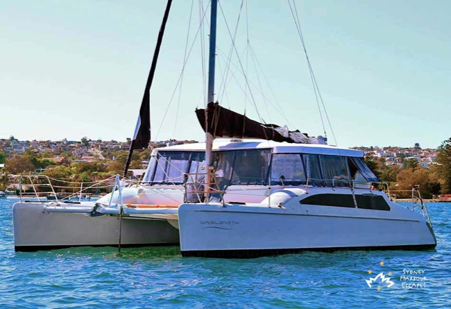 WAVELENGTH 34' Seawind 1050 Catamaran New Year's Eve Charter