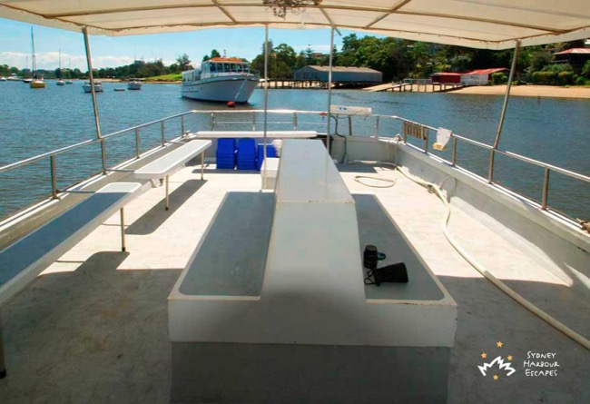 A Team Fishing boat deck 