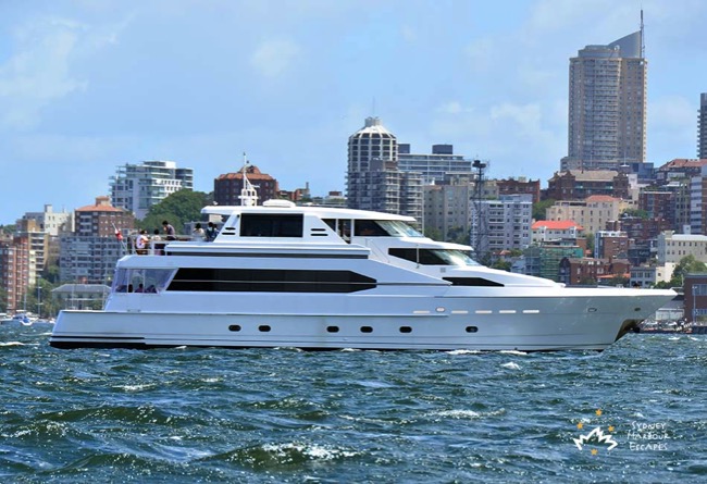 AQA Cruising in Sydney Harbour 