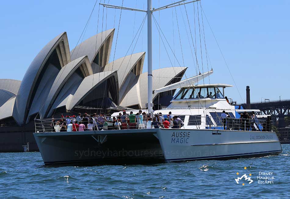 Aussie Magic near Opera House