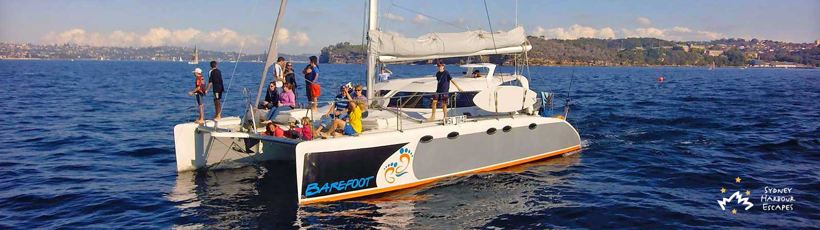 Barefoot Boat Cruising