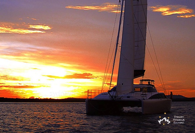 Dreamtime Girl sunset cruise 