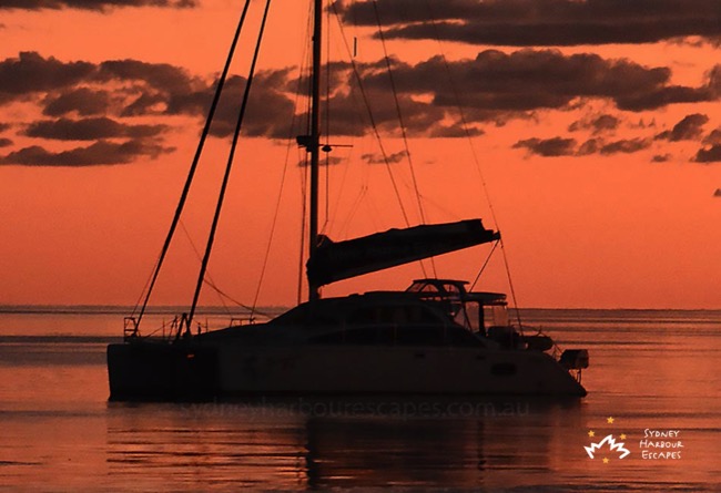 An evening with Dreamtime Girl in whitsunday 