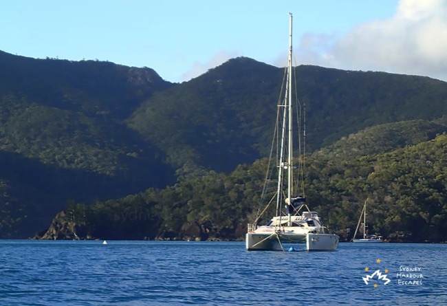 Dreamtime Girl with Mountain Behind Whitsundays 