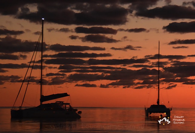 Two Catamarans in whitsundays 