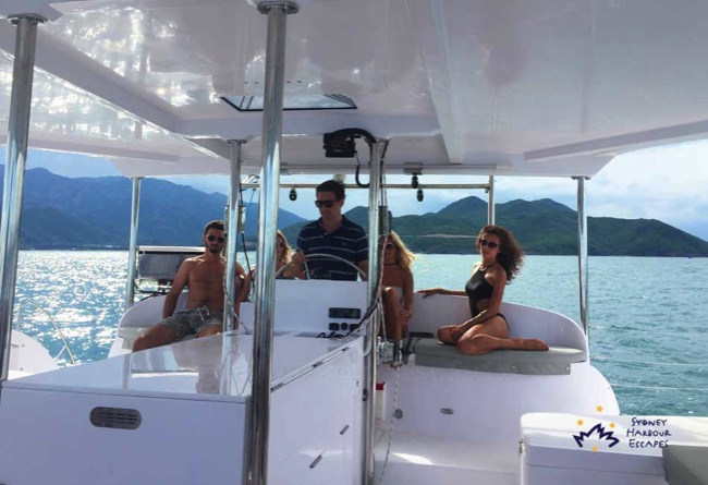 Cruising on Escapade Seawind 1160 Resort catamaran is a day of pleasure