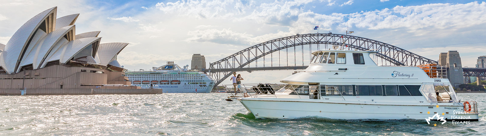 Fleetwing II boat on Sydney Harbour