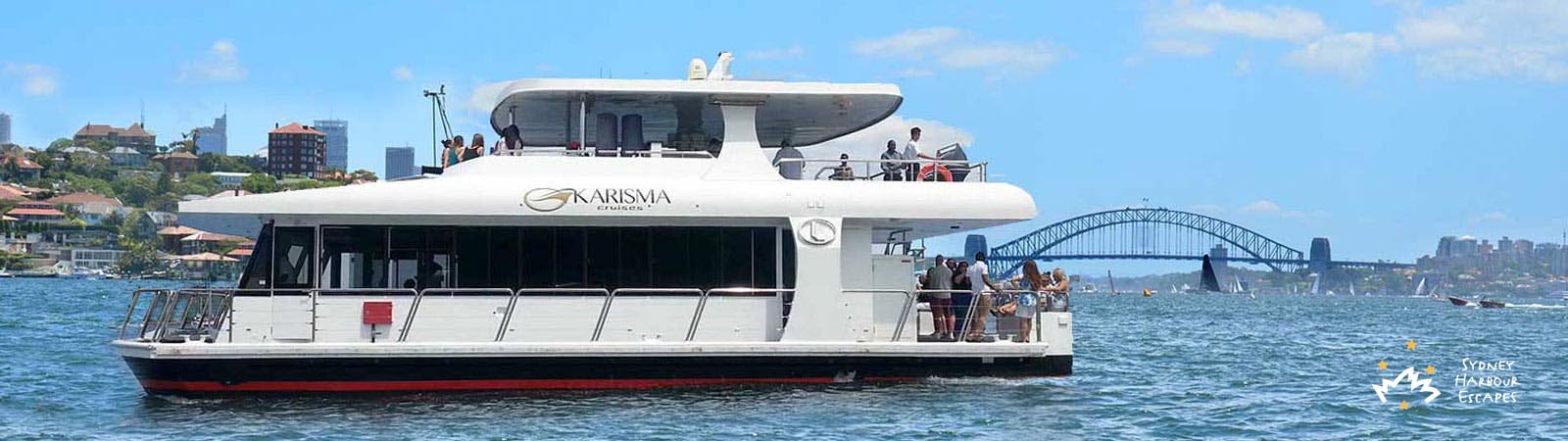 karisma boat on Harbour