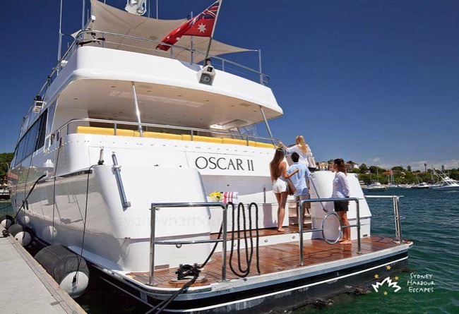 Oscar 2 Guests Onboard 
