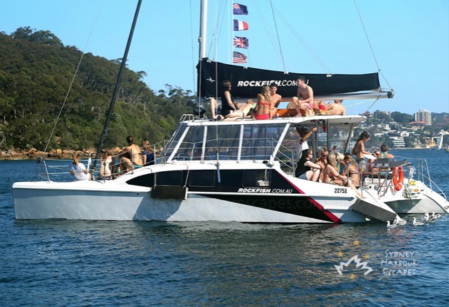 ROCKFISH 1 34' 1050 Seawind Catamaran Australia Day Charter