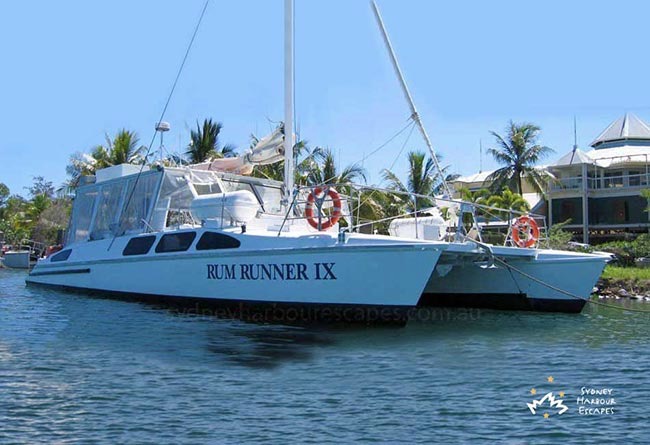 RUM RUNNER  47' Sailing Catamaran New Year's Eve Ticketed Cruise