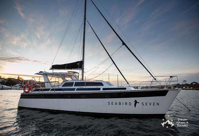 SEABIRD SEVEN 40' Sailing Catamaran Private Charter