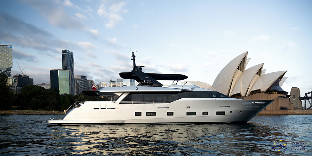 Shadow Boat Hire Luxury Superyacht Charter Sydney Harbour