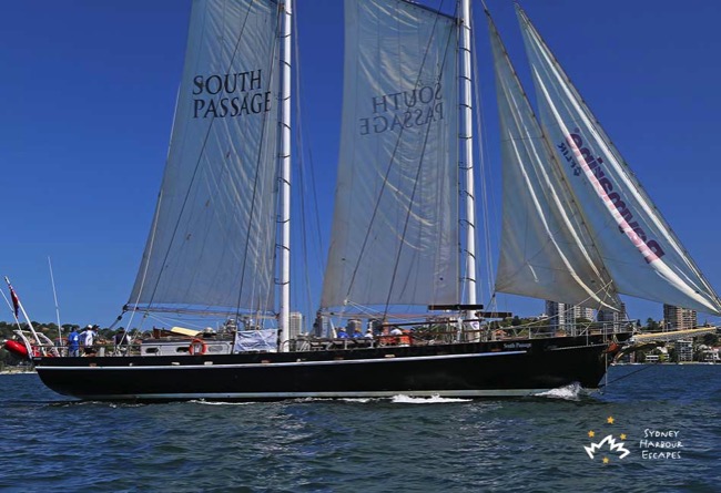 SOUTH PASSAGE   100' Classic Schooner Private Charter